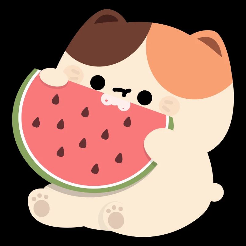 Tortie Chat Pastèque