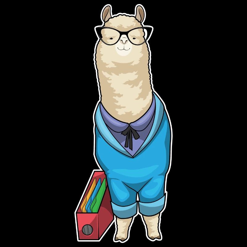 Alpaca Secretary Glasses