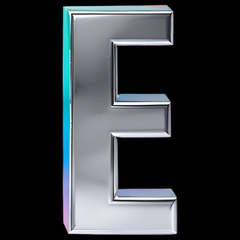 Chrome ,, E " Métallisé