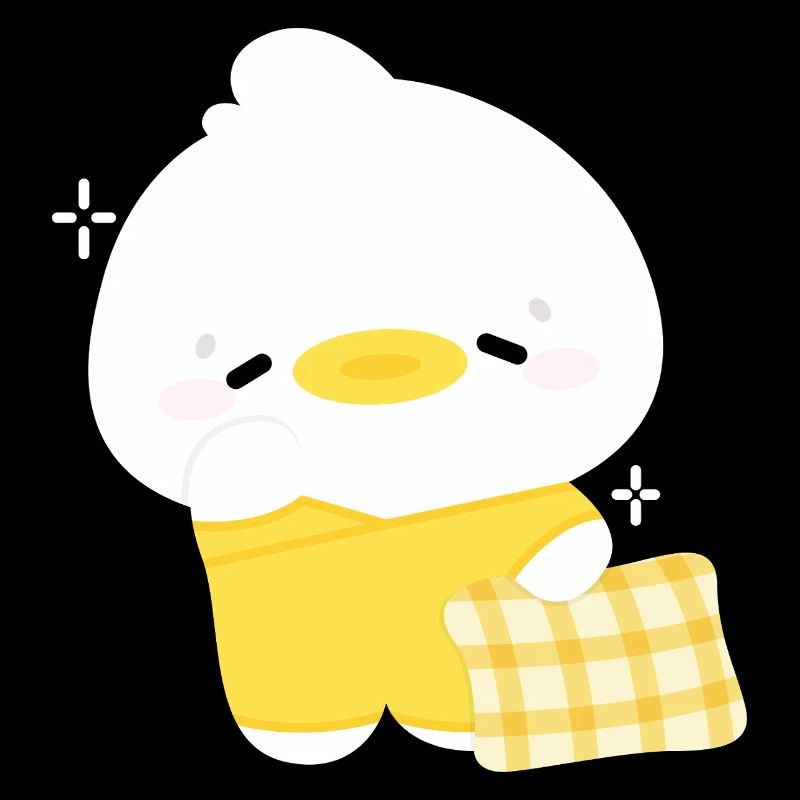 Canard endormi