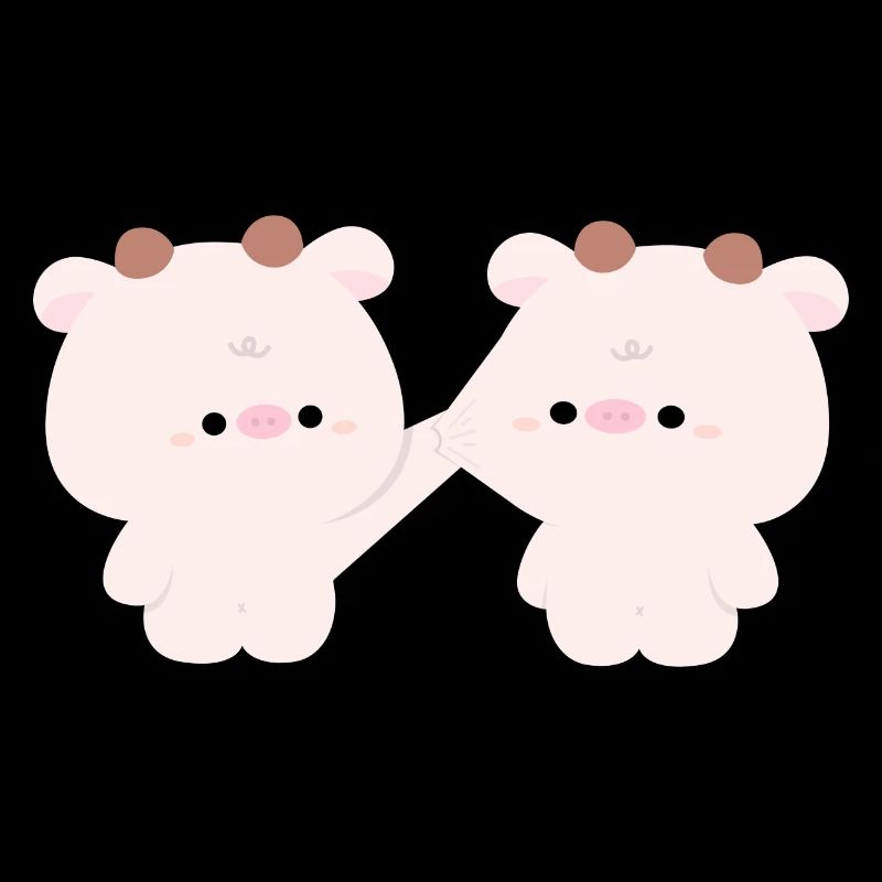 Couple de vaches
