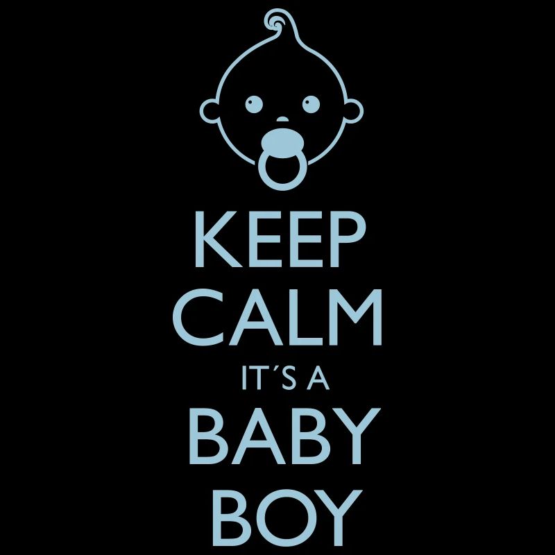 Keep Calm it's a Baby Boy