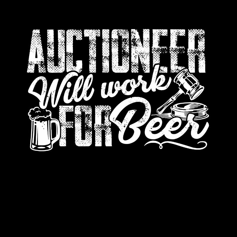 Auctioneer Will Work For Beer