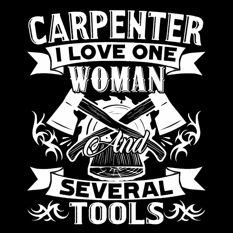 Carpenter Loves Several Tools