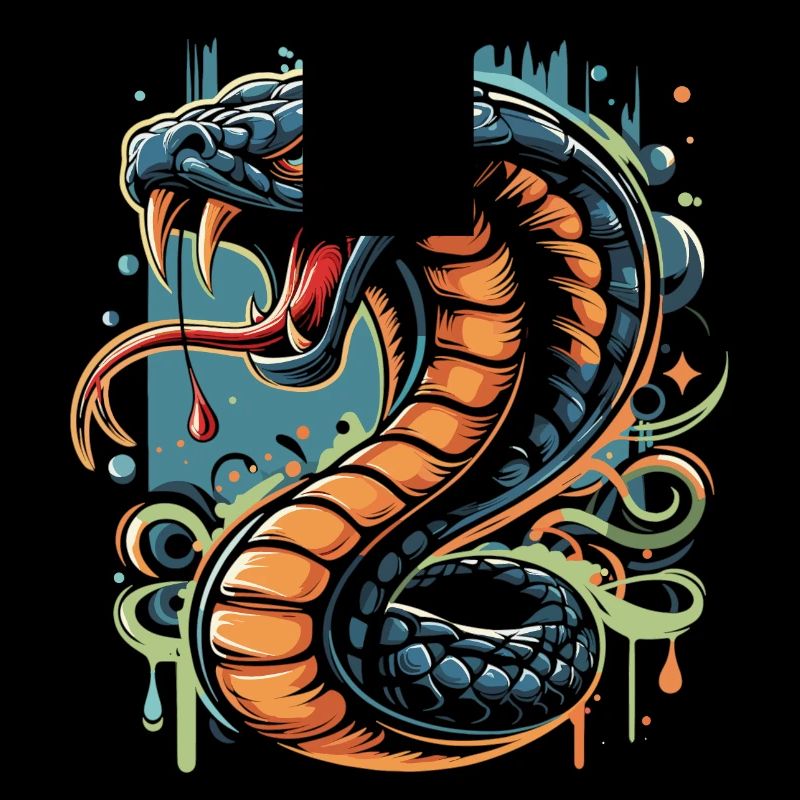 Cobra graffiti