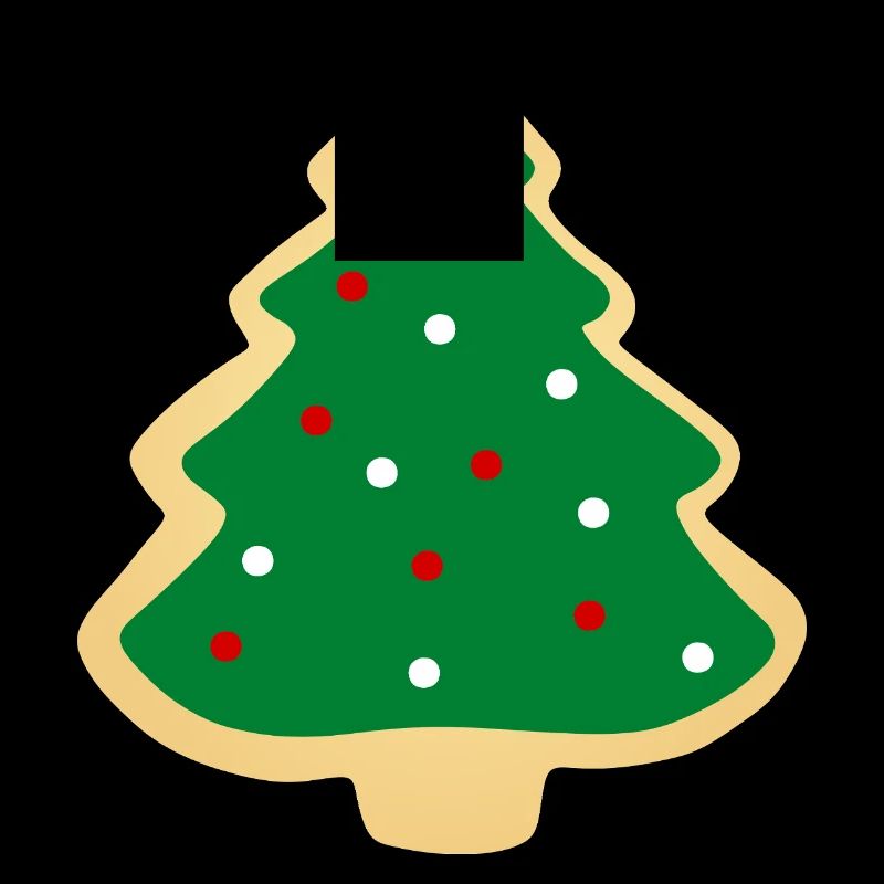 Weihnachtsbaum-Plätzchen