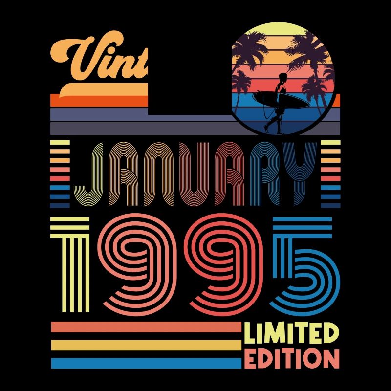 Jubiläum Januar 1995. Geschenk Januar 1995.