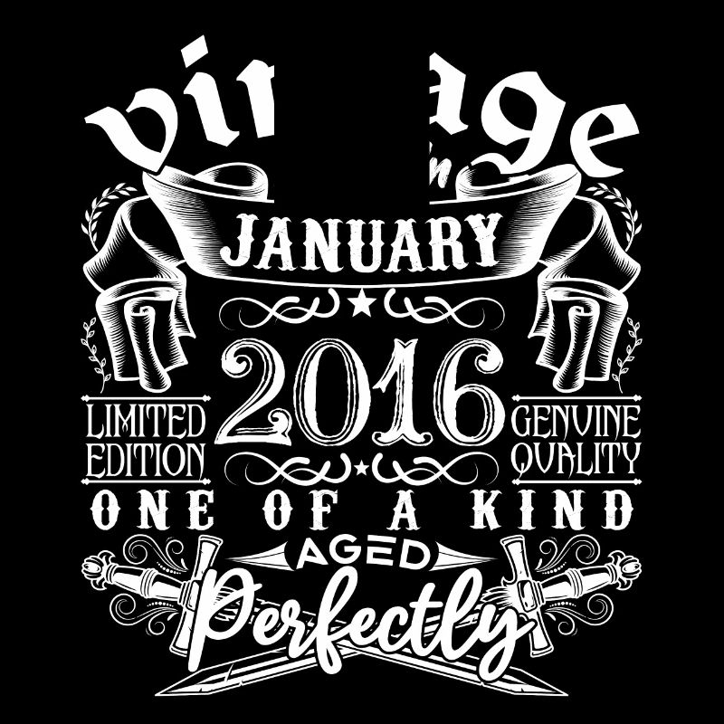 Janvier 2016 anniversaire Janvier 2016 January
