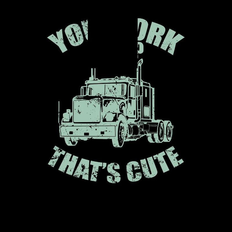 Vous travaillez de 9 h à 17 h ? C’est mignon chauffeur de camion