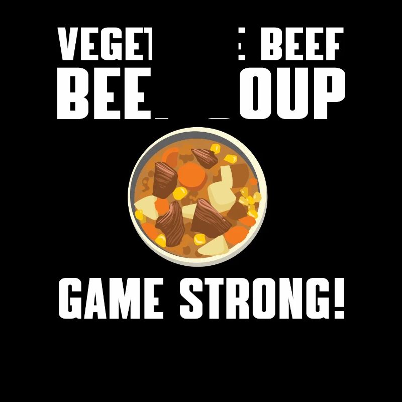 Vegetable soup with beef Game Strong