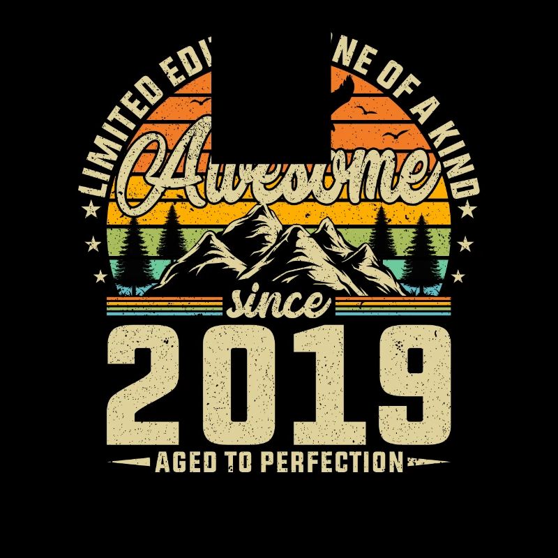 Creative 2019 Anniversary Celebration Retro Design
