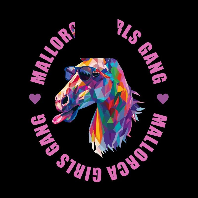 Mallorca Mädchen Gang Team Einhorn