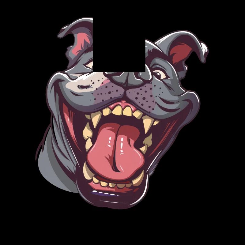 American Bully Geschenk | Cartoon Artwork