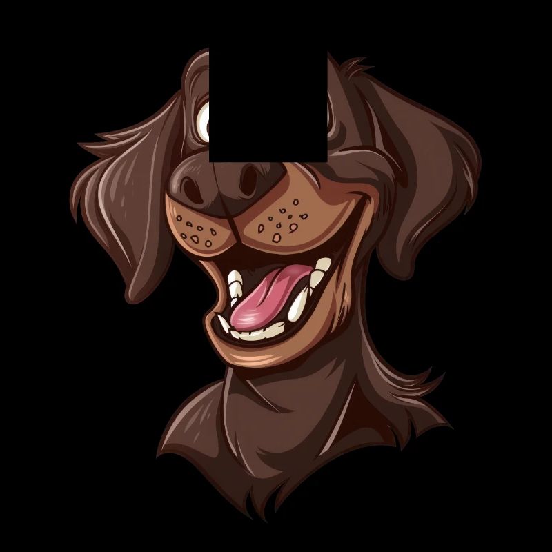 Poodle Pointer | Cartoon Artwork