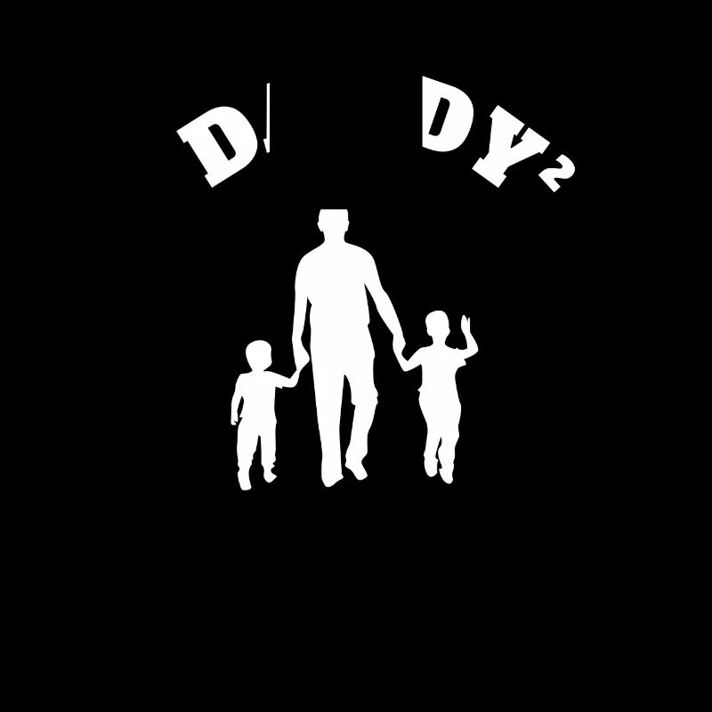 Daddy² 2 Garçons Blanc
