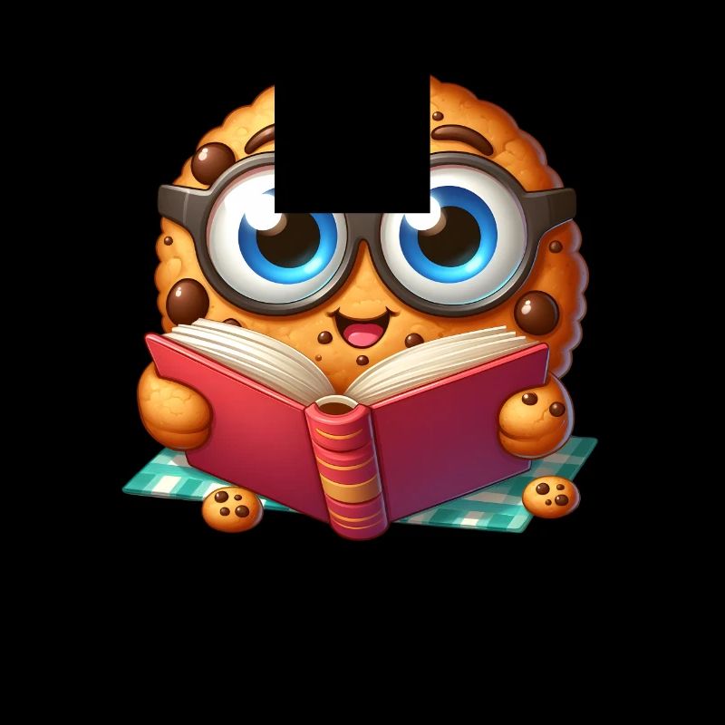 Cookie liest Buch