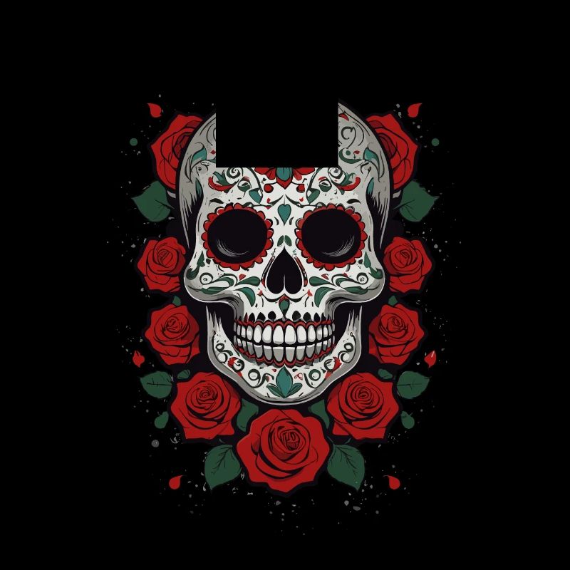 Dia De Muertos Mexico Sugar Skull Skull Design