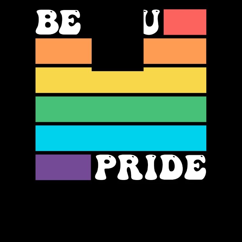 Sei du LGBTQ Schwul Lesbisch Pride Verbündeter Regenbogenflagge