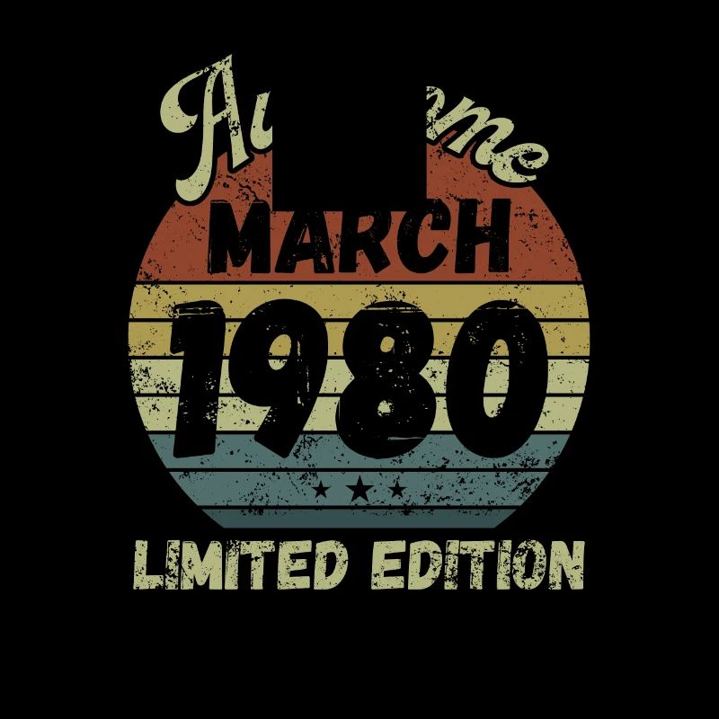 Awesome since March 1980 - Geburtstag