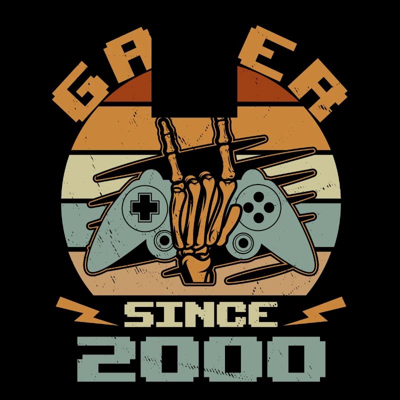 Gamer seit 2000 - Gaming Geburtstagsgeschenk 2000