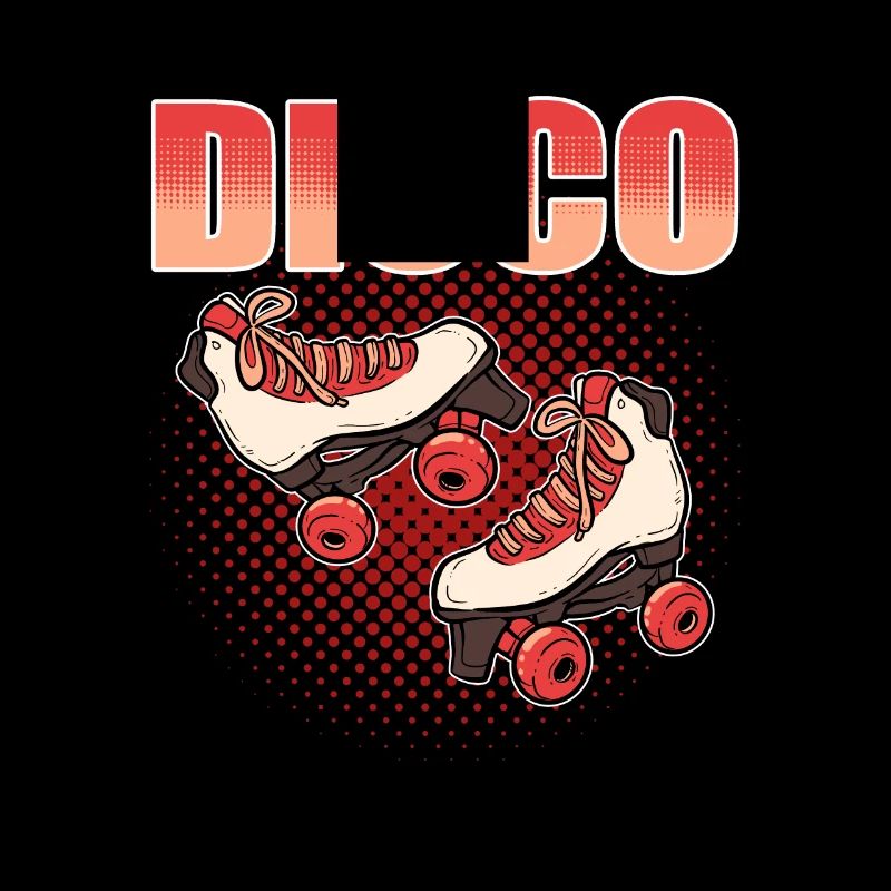 Rollschuhlaufen Rollschuhe Inline-Skates Disco