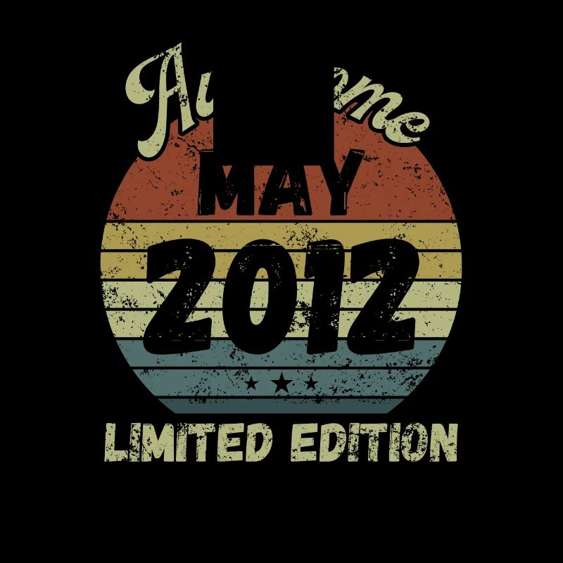 Awesome since May 2012 - Geburtstag