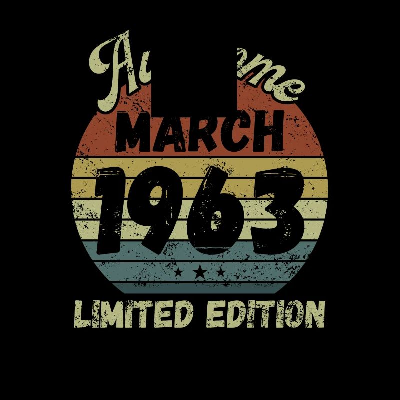 Awesome since March 1963 - Birthday