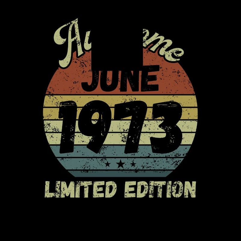 Awesome since June 1973 - Birthday