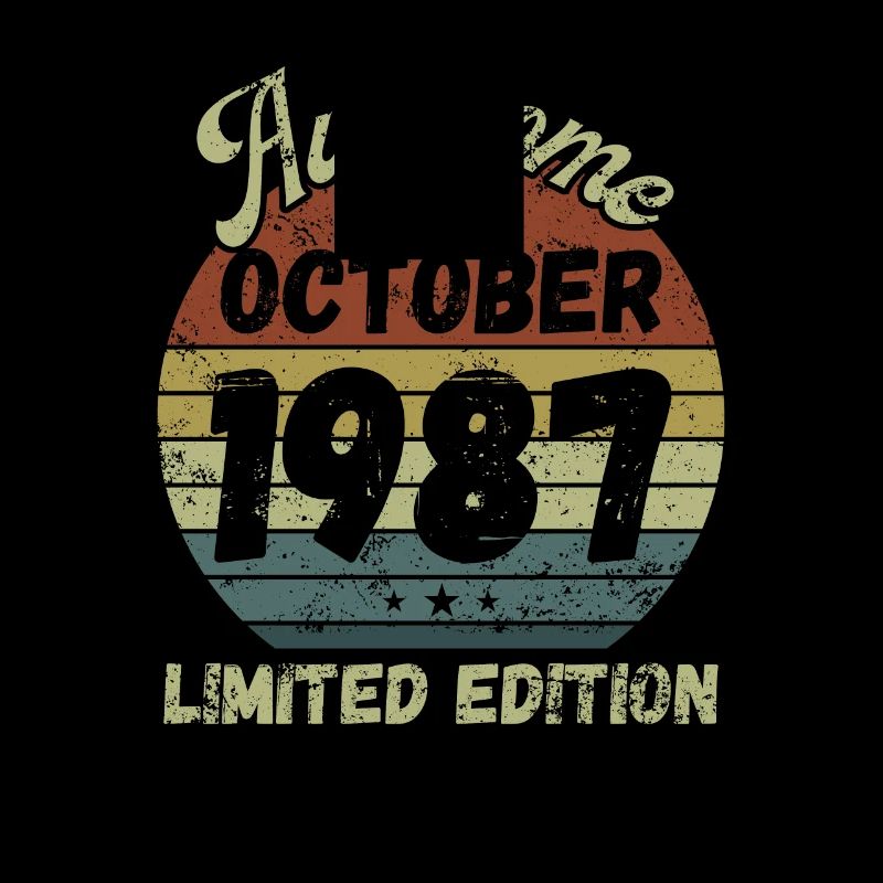 Awesome since October 1987 - Geburtstag