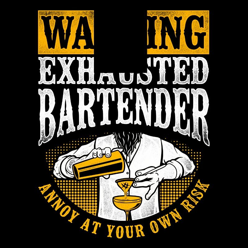Barman Mixologue Avertissement