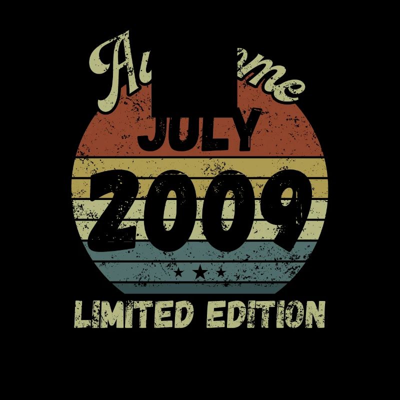 Awesome since July 2009 - Geburtstag