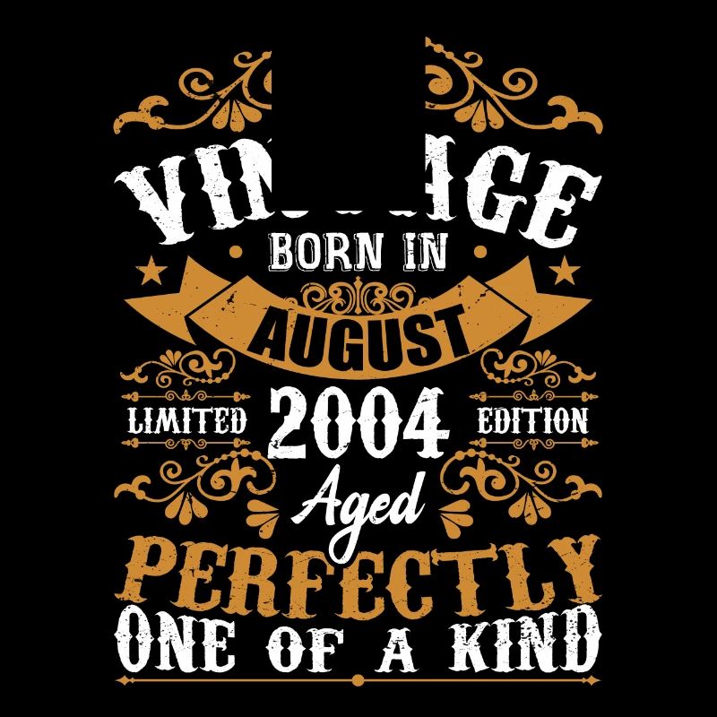 Birthday August 2004 - great since August 2004
