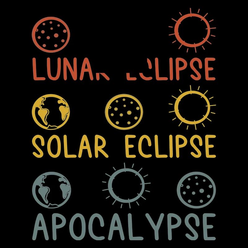 Solar Lunar Eclipse Apocalypse Celestial Event