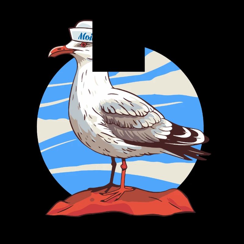 Möwe maritim Matrose