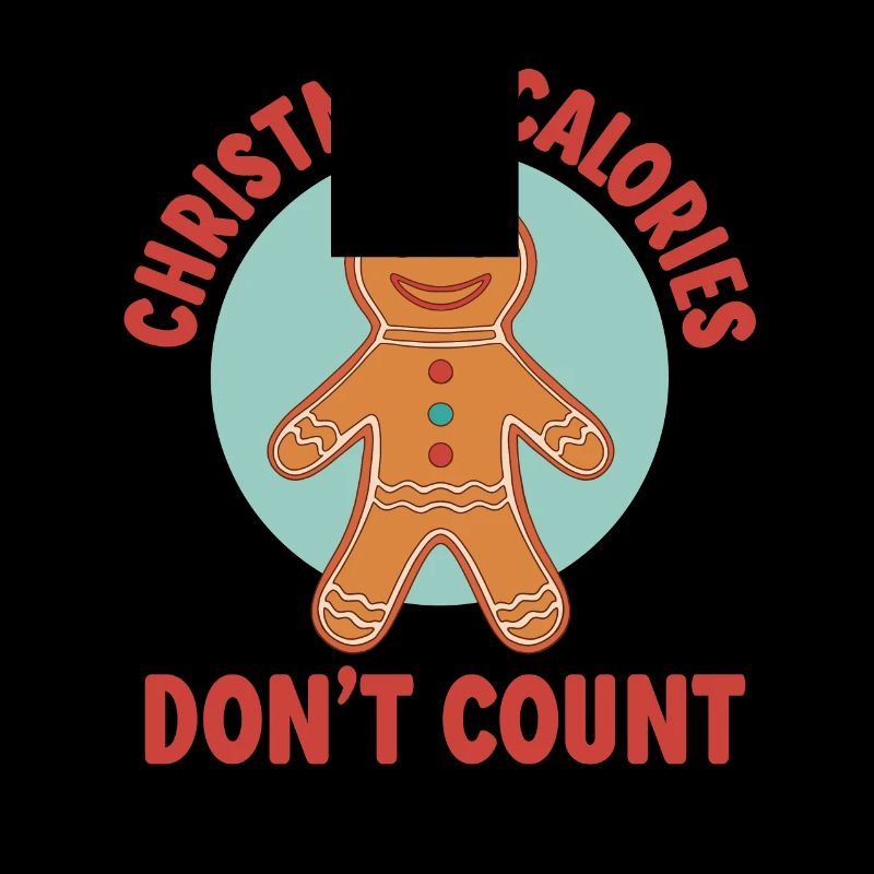 Weihnachtskalorien Zählen Nicht - Lebkuchenmann