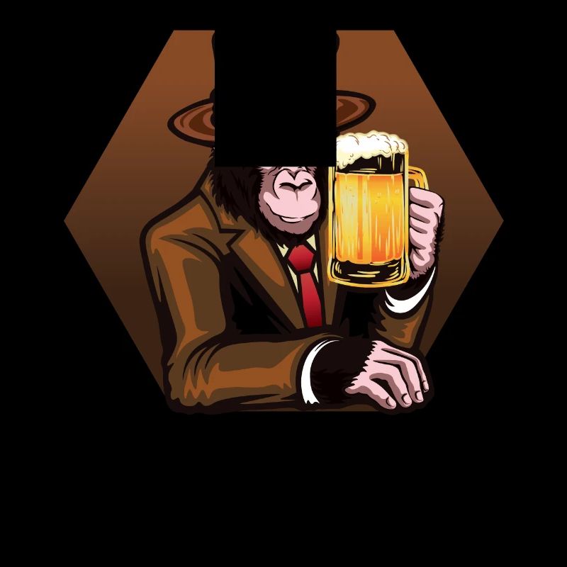 Singe Chimpanzé Gorille Drinking Ape