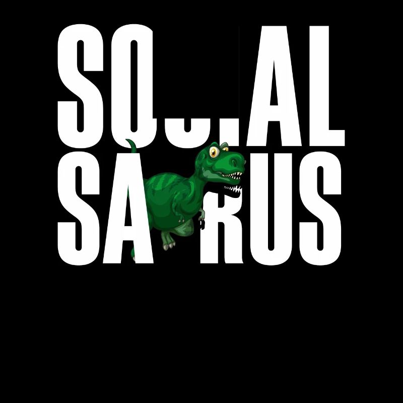 Social Saurus Dinosaur Lustig