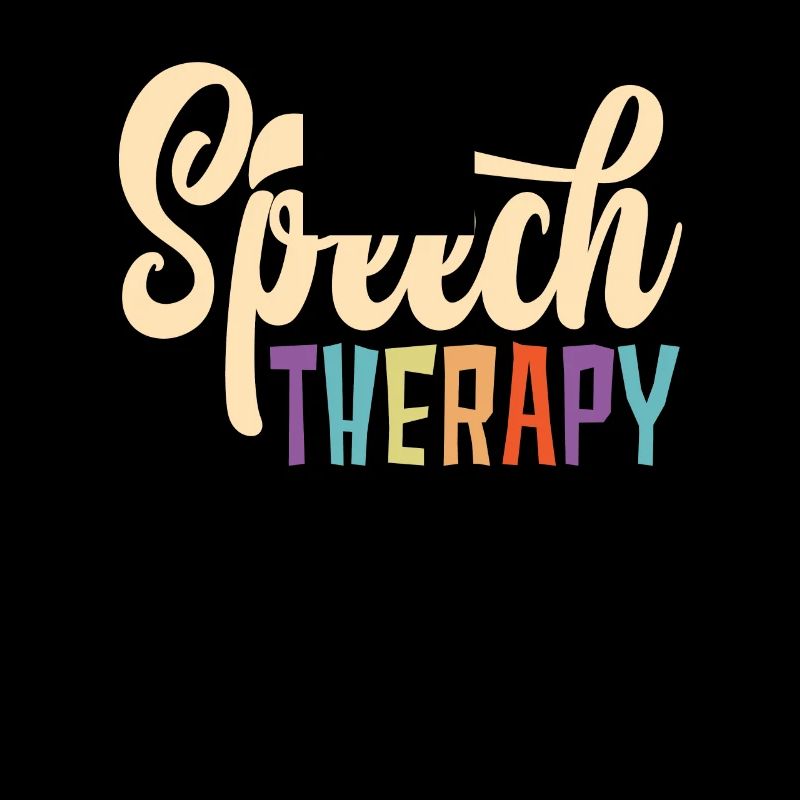 Speech Therapy Bunte Buchstaben