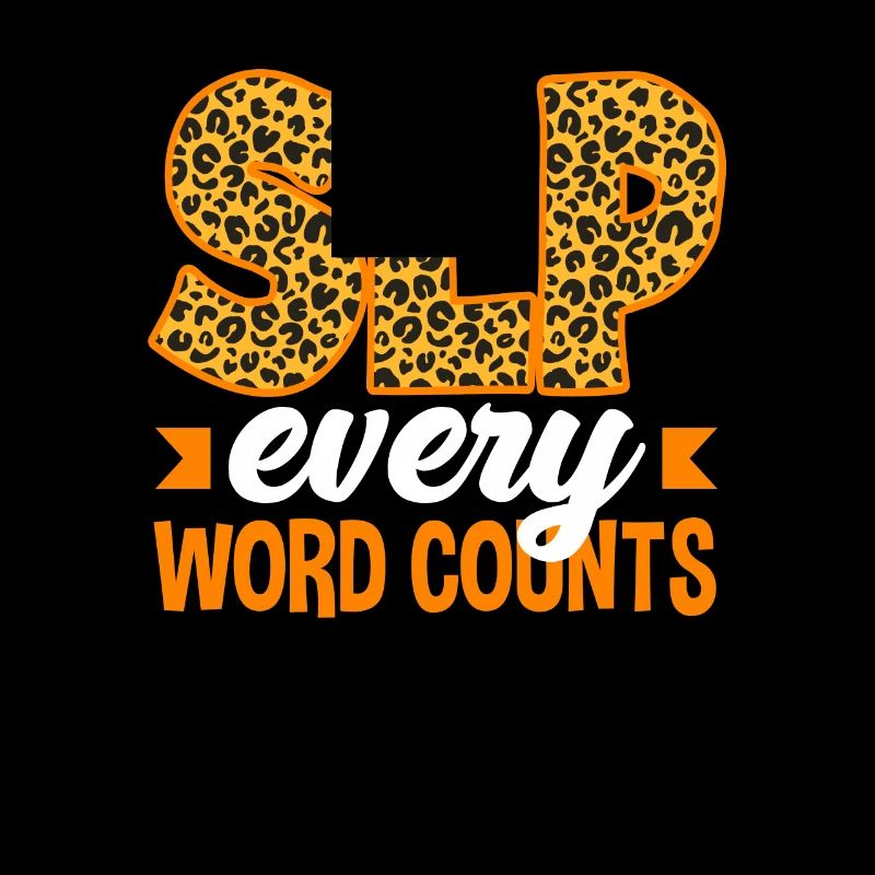 SLP Every Word Counts Leopard Print
