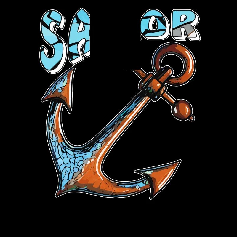 SHIP ANCHOR SAILOR