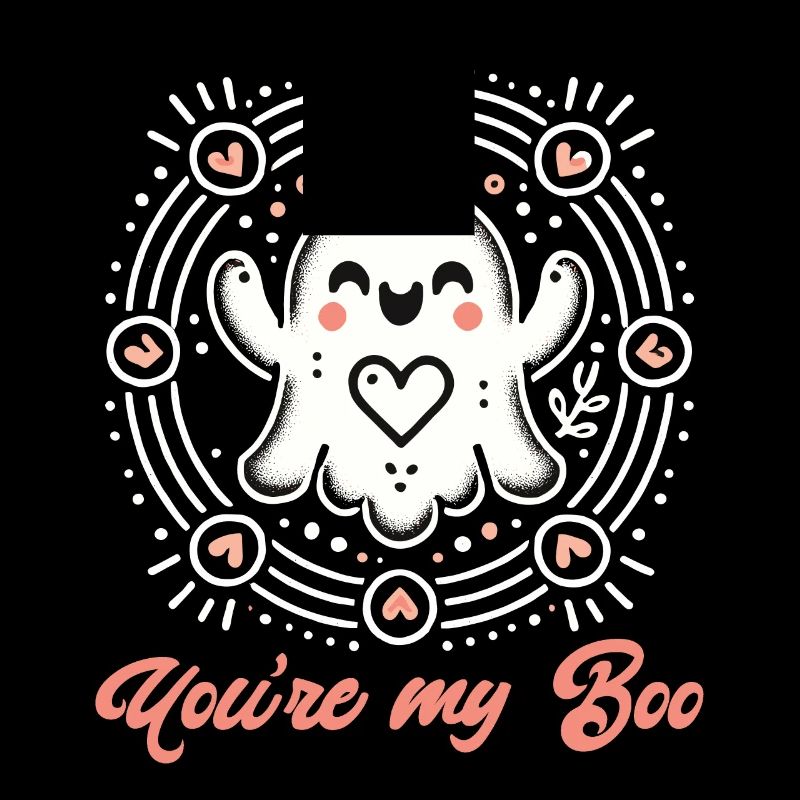 Tu es mon boo Mignon Ghost Design