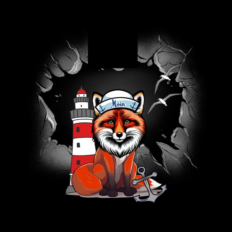 Sailor Fox Maritime Lighthouse Anchor Moin
