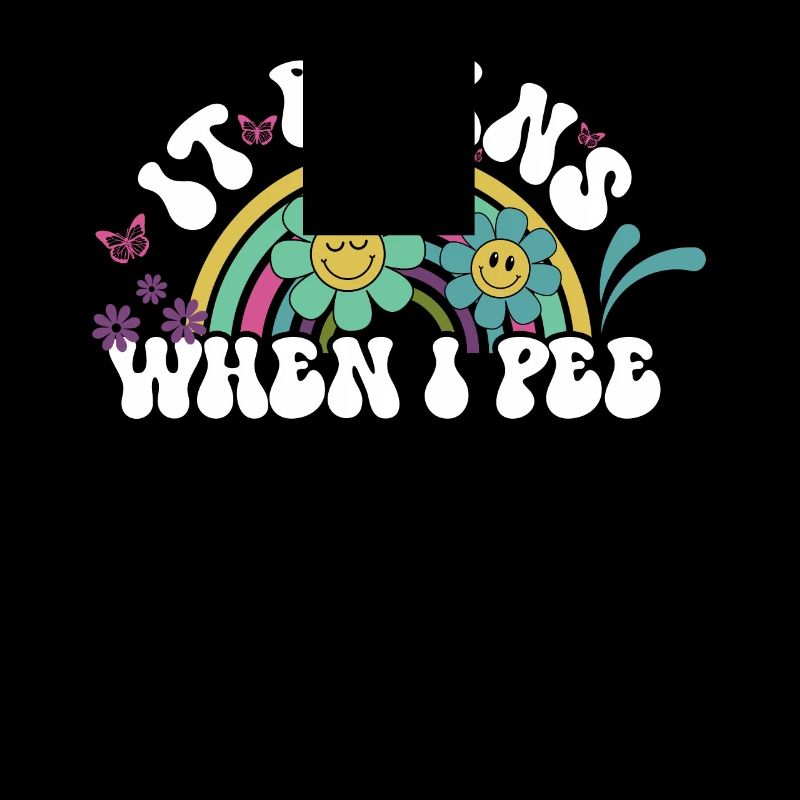 It burns when I pee funny sunflower with