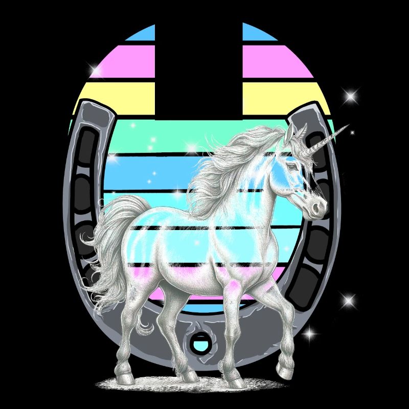 Einhorn Einhörner Regenbogen Pferd Pferde