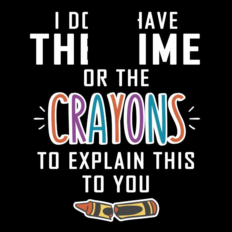 Pas de temps pour vos explications aux crayons