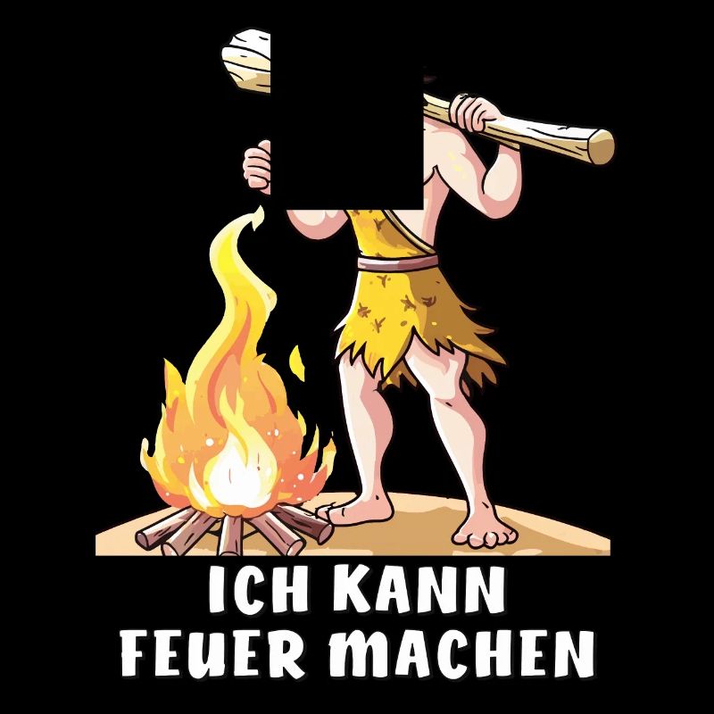 NEANDERTHAL I CAN MAKE FIRE