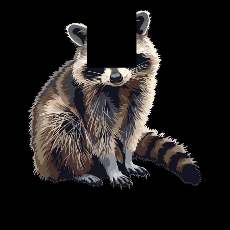 Waschbären Waschbär