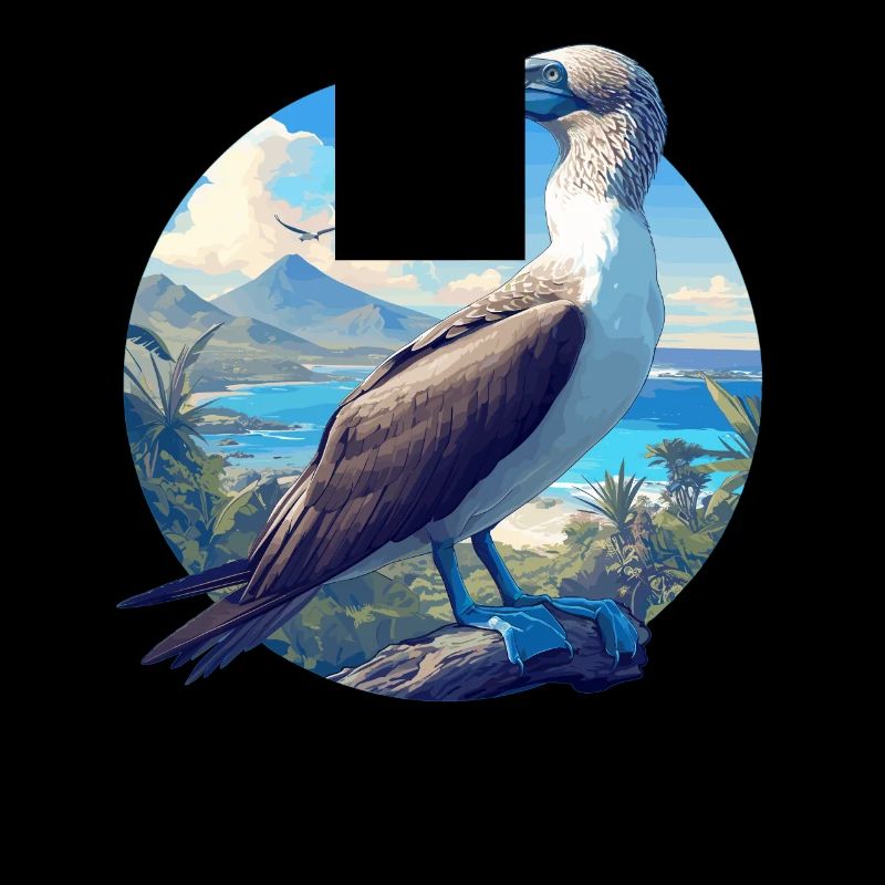 Blue-footed booby