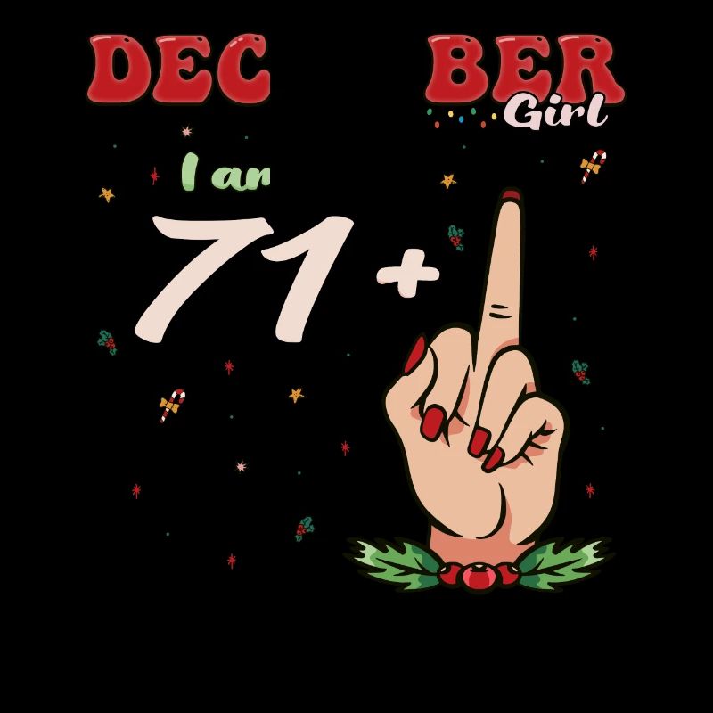 Dezember Mädchen 71 + Mittelfinger | Heftiger 72.