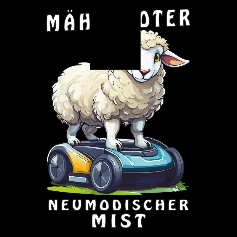 SHEEP ROBOTIC LAWNMOWER NEWFANGLED CRAP